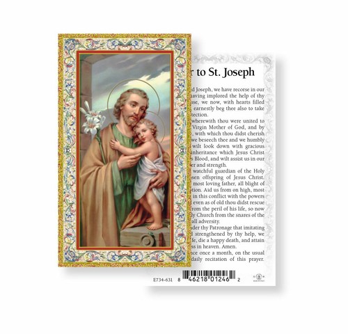 Saint joseph with prayer - saint,